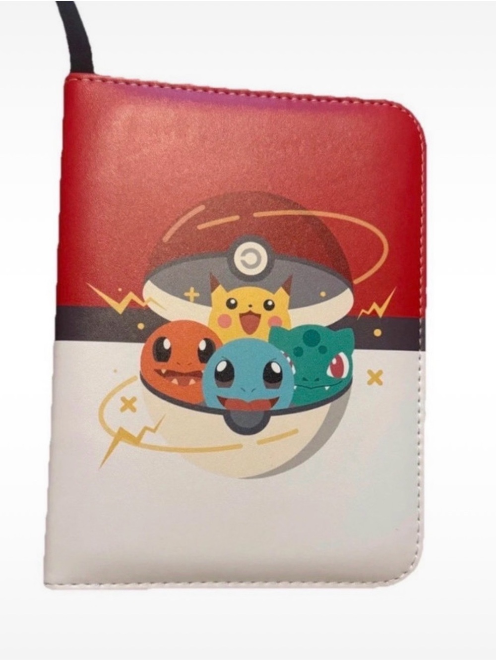 Pokémon binder trading cards w/400 slots+2 unopened packs -pikachu pokeball - Picture 2 of 3